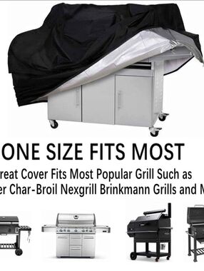 Grill Cover, 58'' Outdoor Gas Cover Waterproof Weatherproof, UV Resistant